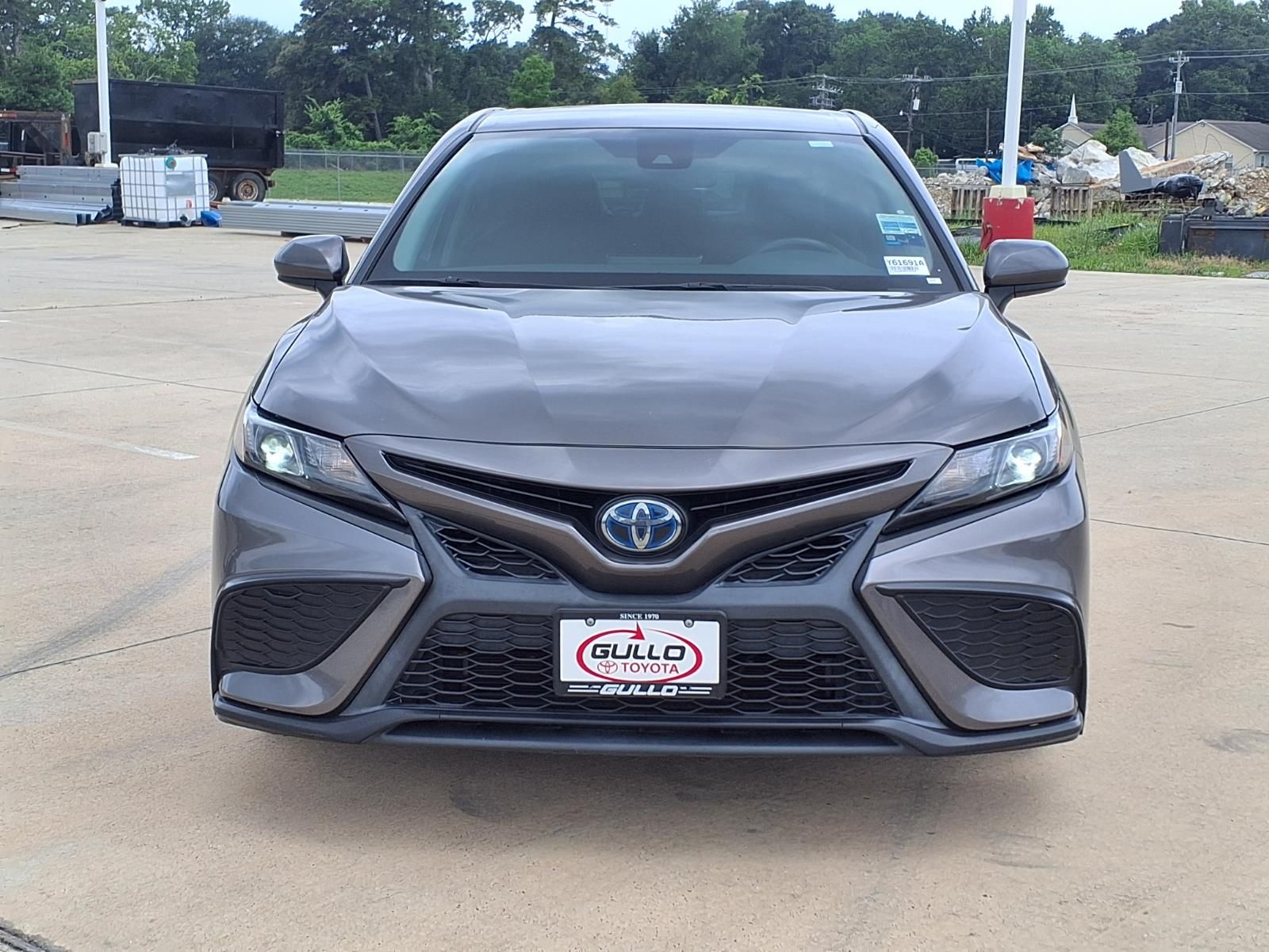 2021 Toyota Camry Hybrid SE Gray at Bayway Cadillac Southwest
