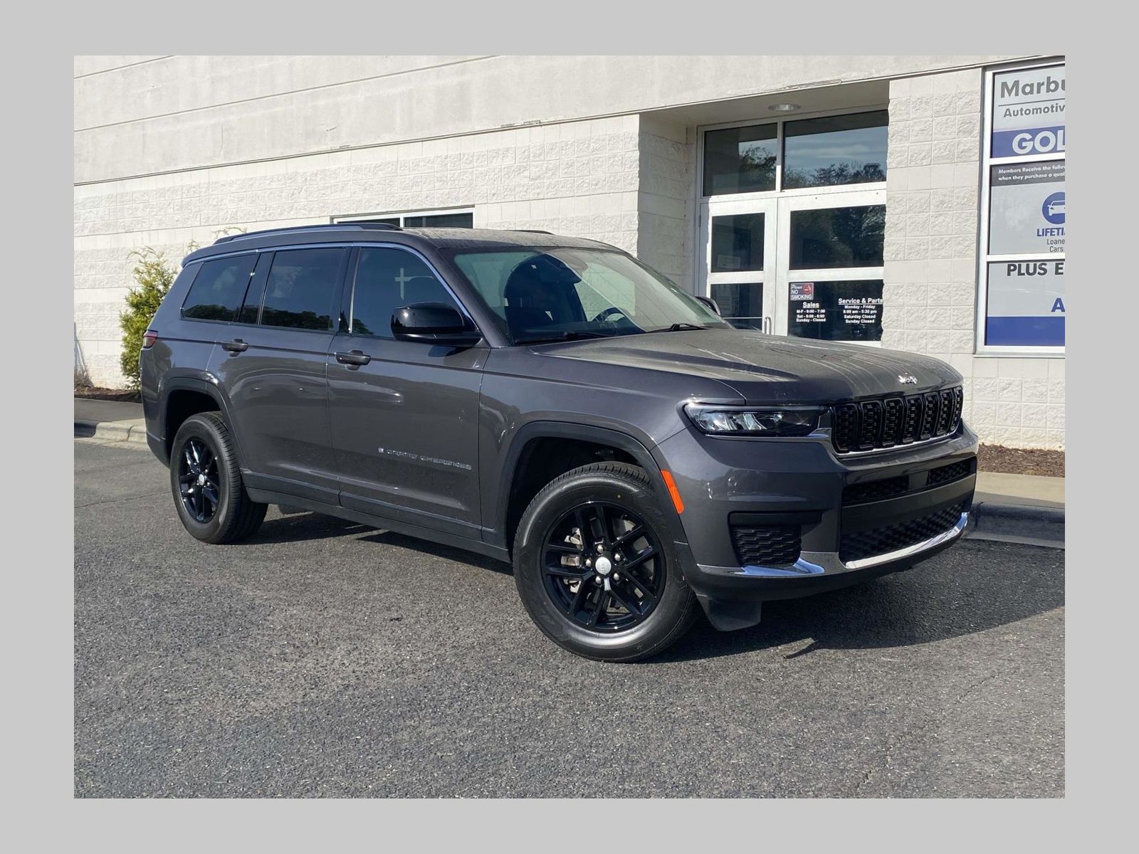 Baltic Gray Metallic Clearcoat 2023 Jeep Grand Cherokee L Laredo RWD SUV / Crossover 4X2 8-Speed Automatic