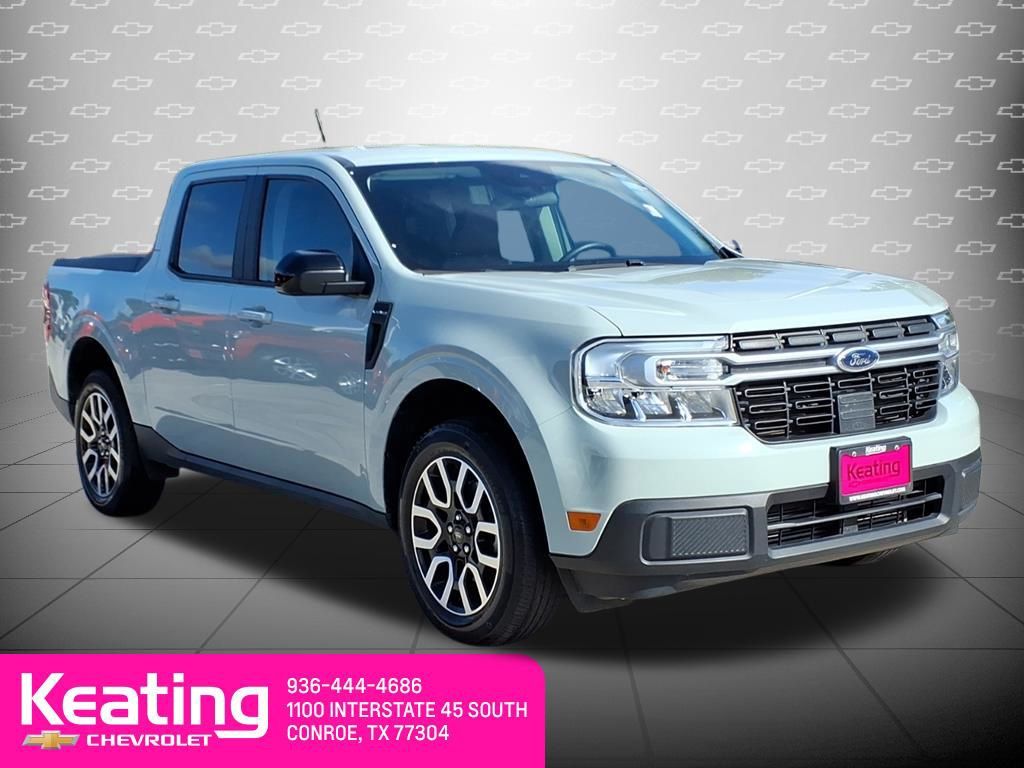 Cactus Gray 2024 Ford Maverick Pickup Truck All-Wheel Drive 8-Speed Automatic