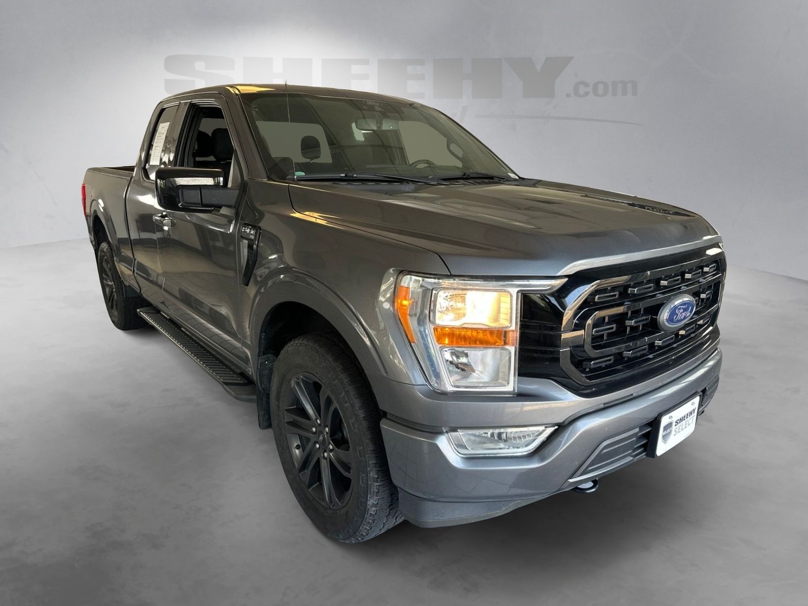 Used 2021 Carbonized Gray Metallic Ford XLT image 2