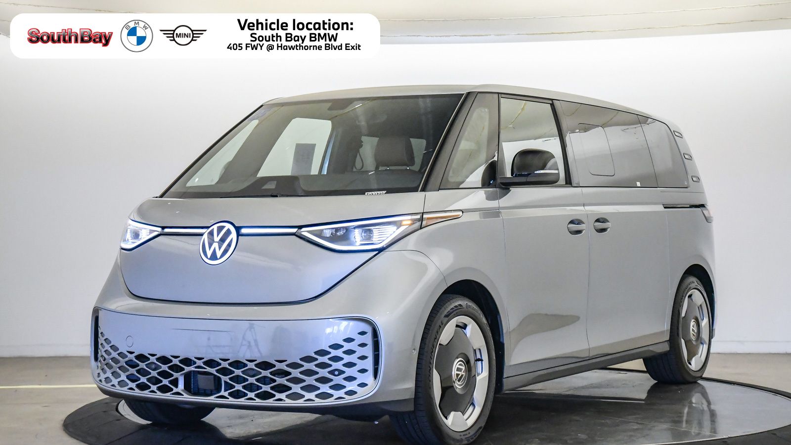 Silver Metallic 2025 Volkswagen ID.Buzz Minivan Rear-Wheel Drive Automatic