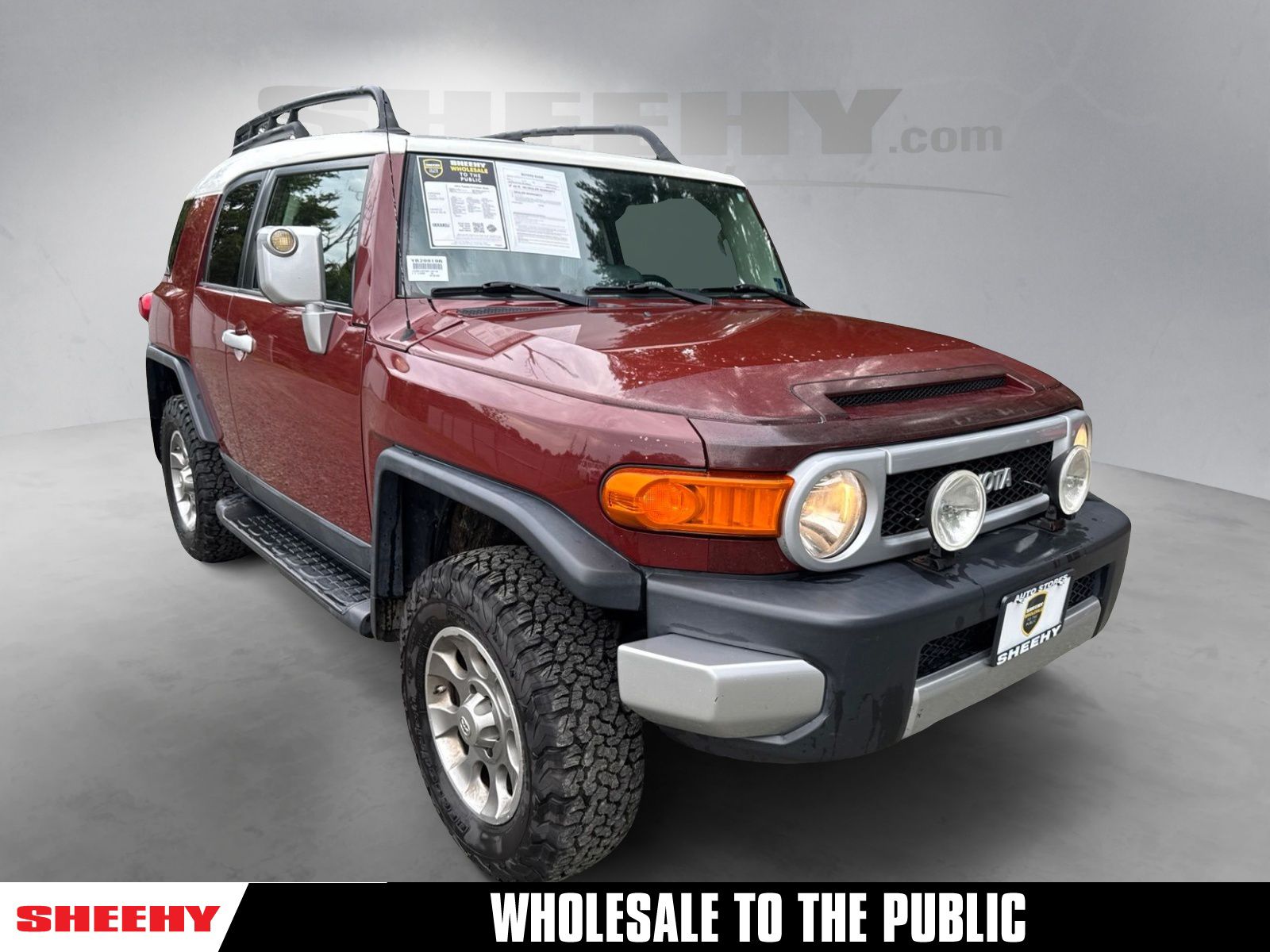 Brick 2011 Toyota FJ Cruiser SUV / Crossover Four-Wheel Drive 5-Speed Automatic