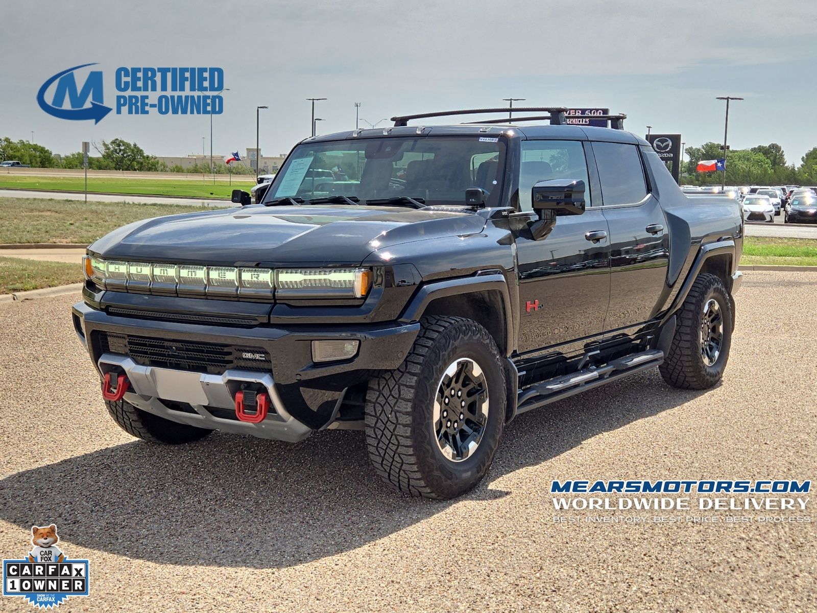 Void Black 2024 GMC Hummer EV Pickup Pickup Truck All-Wheel Drive 1-Speed Automatic