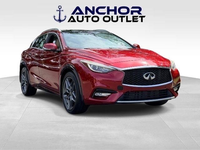 Gray (Magnetic Red) 2017 INFINITI QX30 SUV / Crossover Front-Wheel Drive 7-Speed Automatic