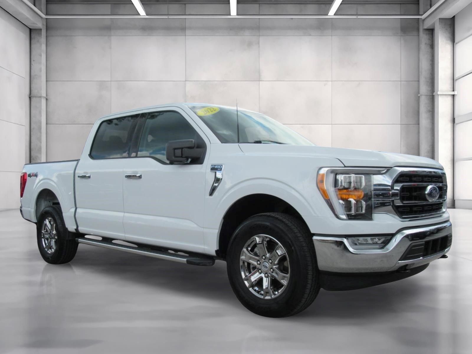 Oxford White 2022 Ford F-150 Pickup Truck Four-Wheel Drive Automatic