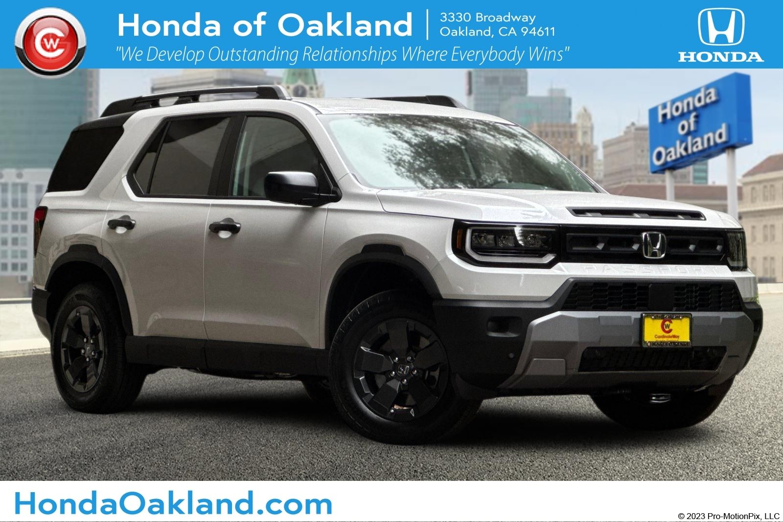 Platinum White Pearl 2026 Honda Passport SUV / Crossover All-Wheel Drive Automatic
