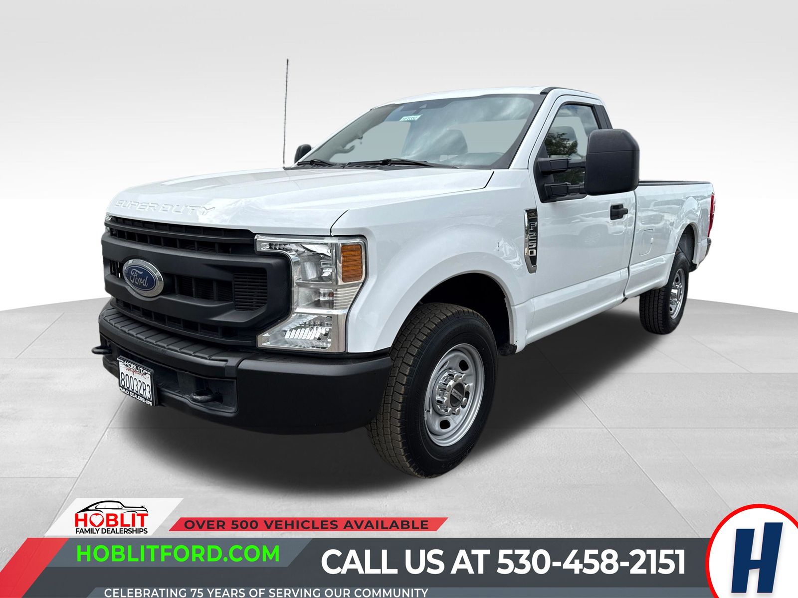 Oxford White 2022 Ford F-250 Super Duty Pickup Truck 4X2 6-Speed Automatic
