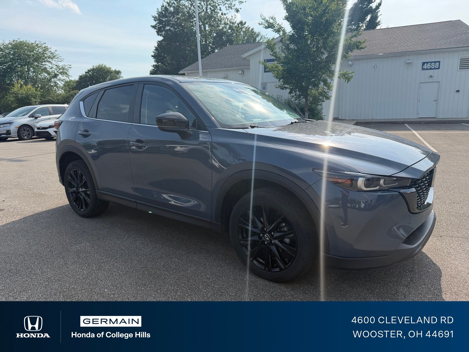 Used 2024 Gray Mazda 2.5 S Carbon Edition image 3
