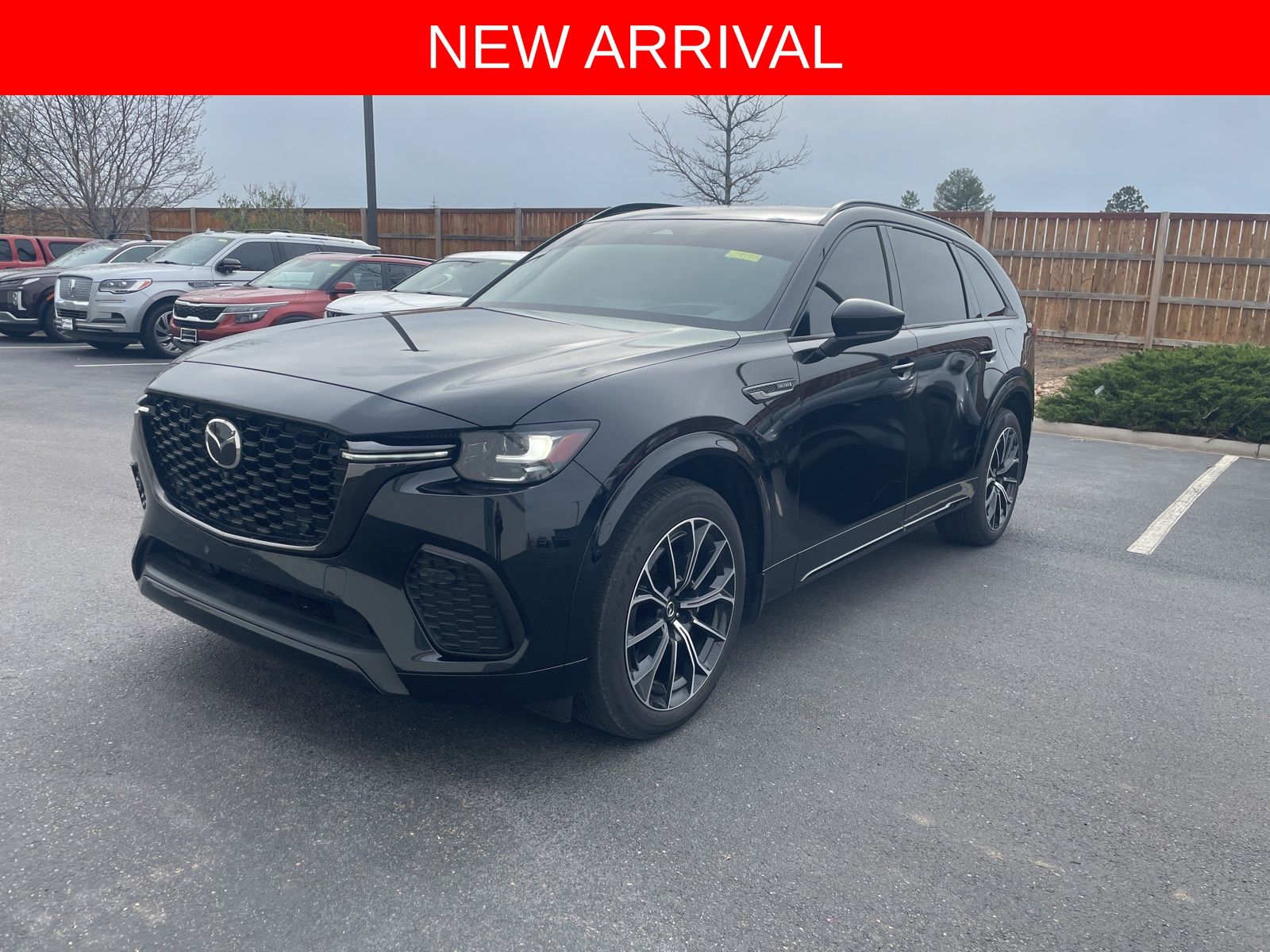 Jet Black Mica 2025 Mazda CX-70 3.3 Turbo S Premium AWD SUV / Crossover All-Wheel Drive 8-Speed Automatic