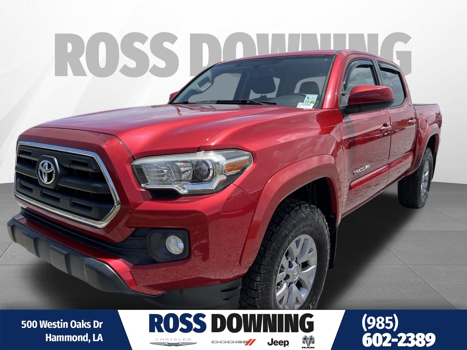 2017 Toyota Tacoma SR5 V6 Double Cab RWD