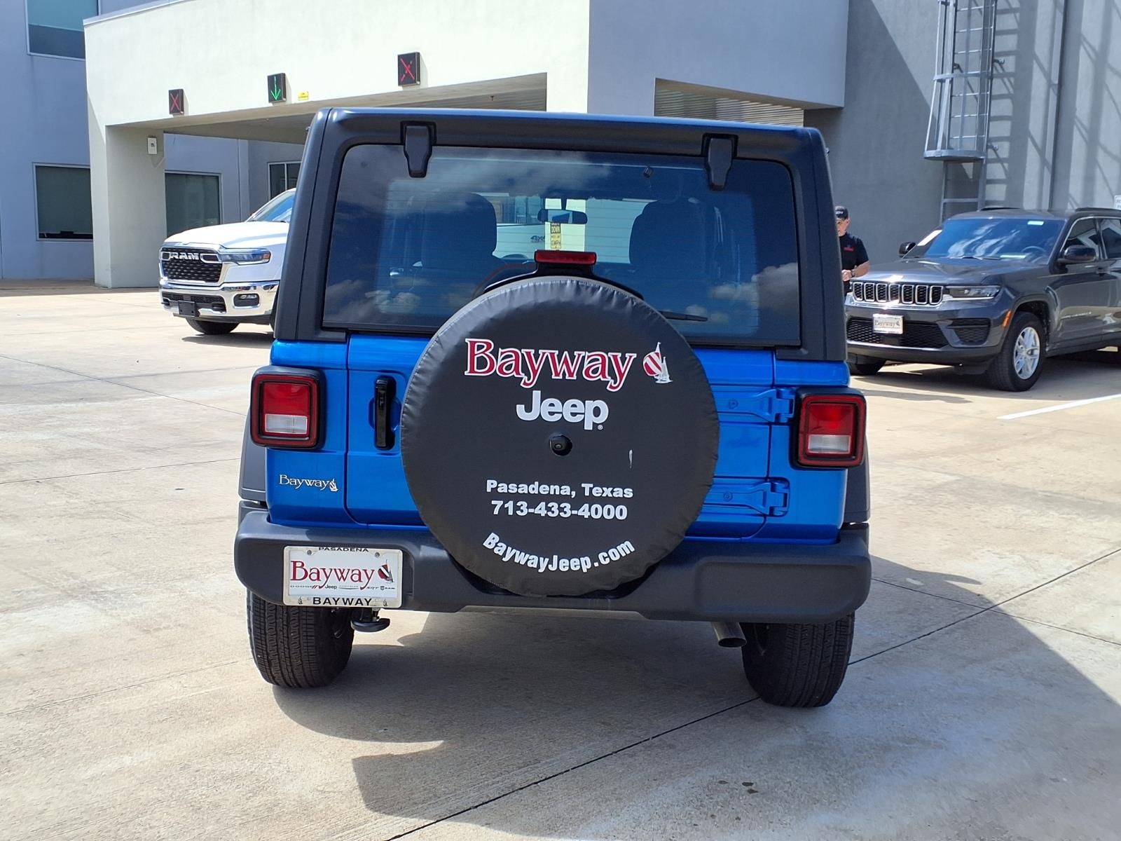 2025 Jeep Wrangler Sport Blue at South Houston Nissan