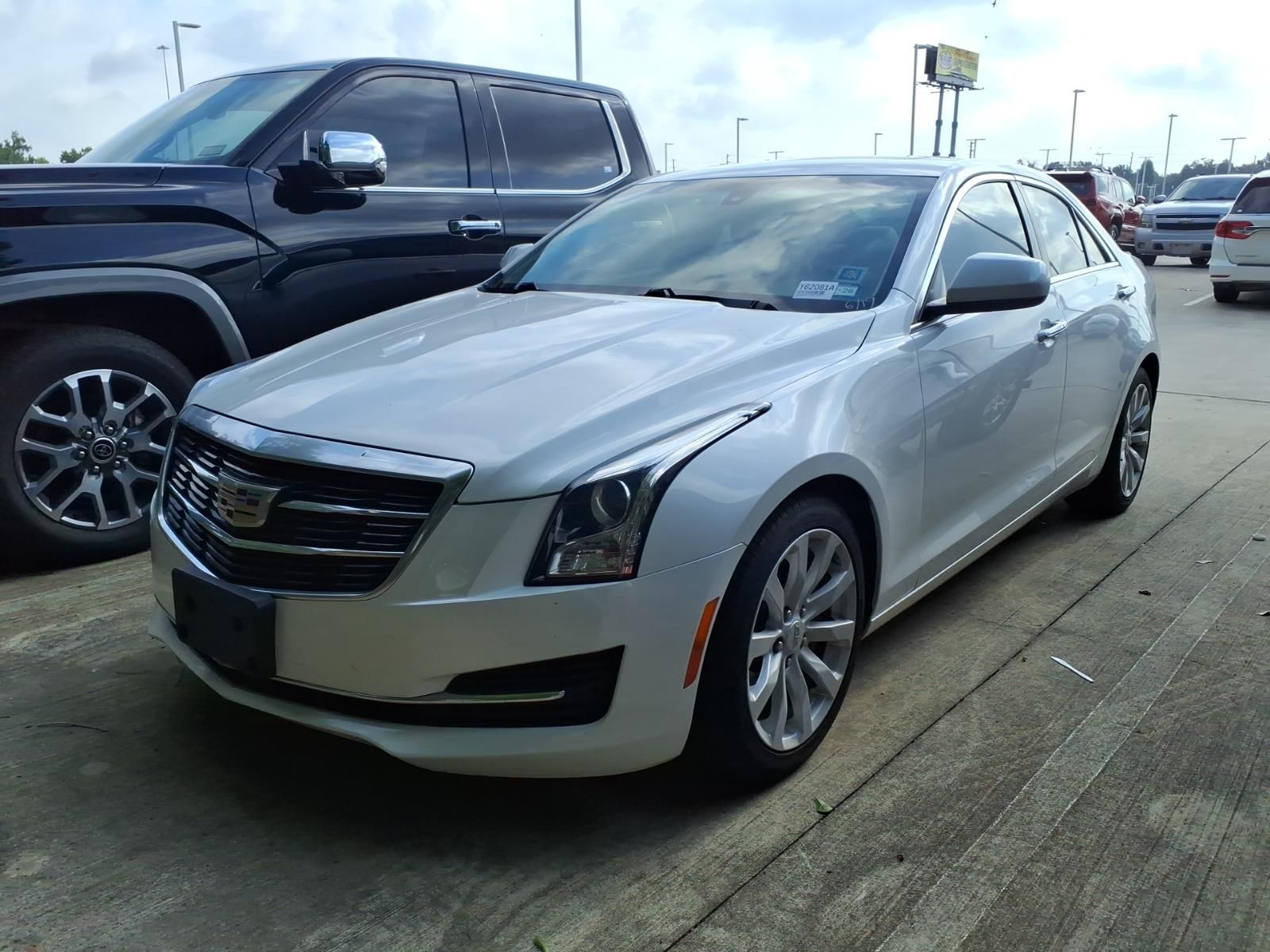 2018 Cadillac ATS 2.0L Turbo White at DeMontrond Automotive Group