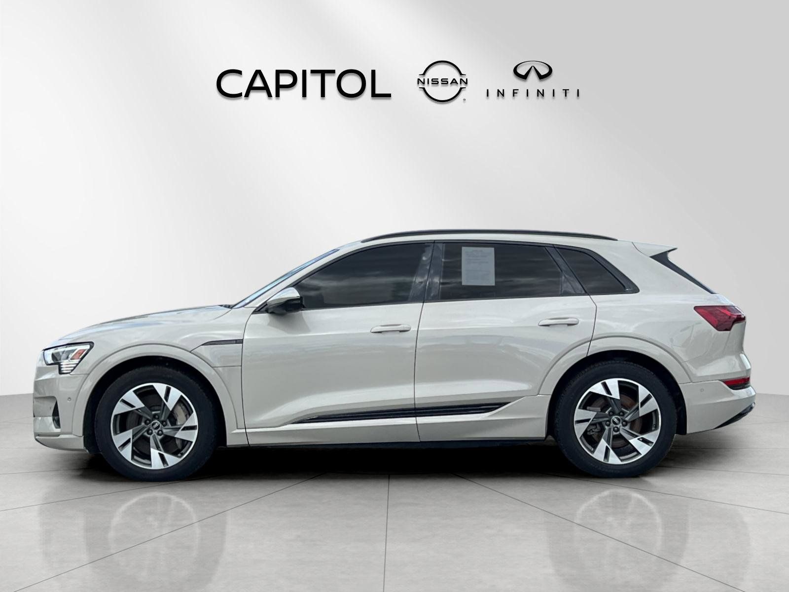 Used 2021 Audi e-tron Premium with VIN WA1AAAGE8MB031557 for sale in San Jose, CA