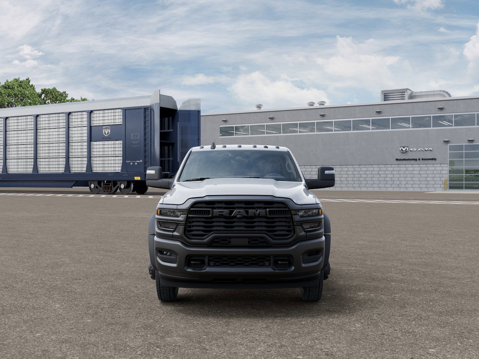 2026 Ram 5500HD Tradesman White at Texan Dodge Chrysler Jeep Ram