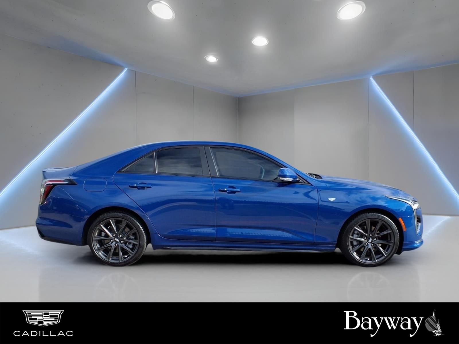2025 Cadillac CT4 Sport Blue at Bayway Cadillac of The Woodlands