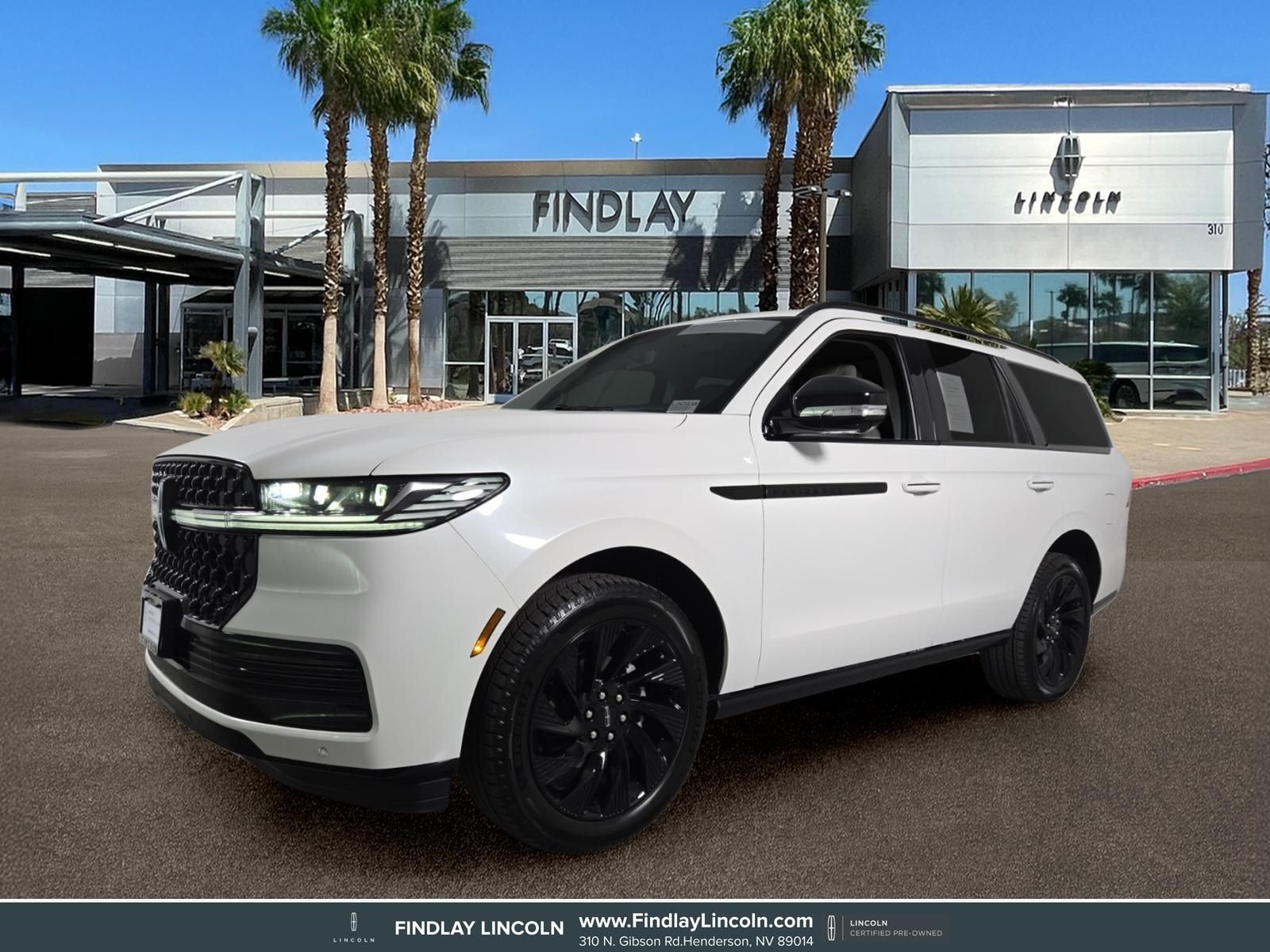 Pristine White Metallic Tri-Coat 2026 Lincoln Navigator Reserve 4WD SUV / Crossover Four-Wheel Drive Automatic