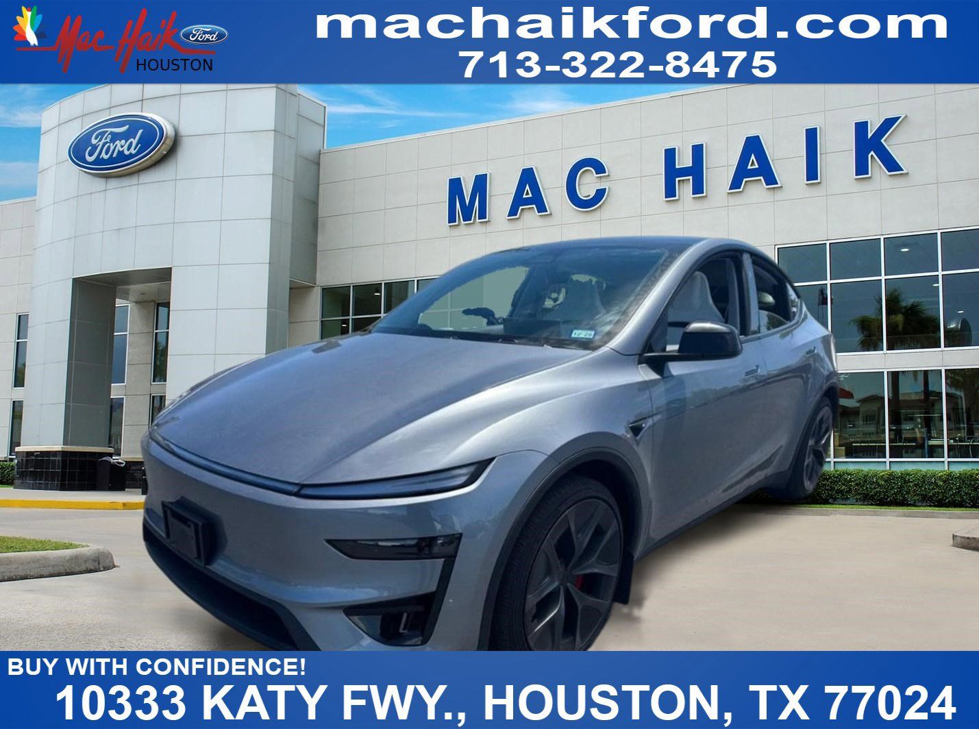 Stealth Gray 2026 Tesla Model Y Performance AWD SUV / Crossover All-Wheel Drive 1-Speed Automatic