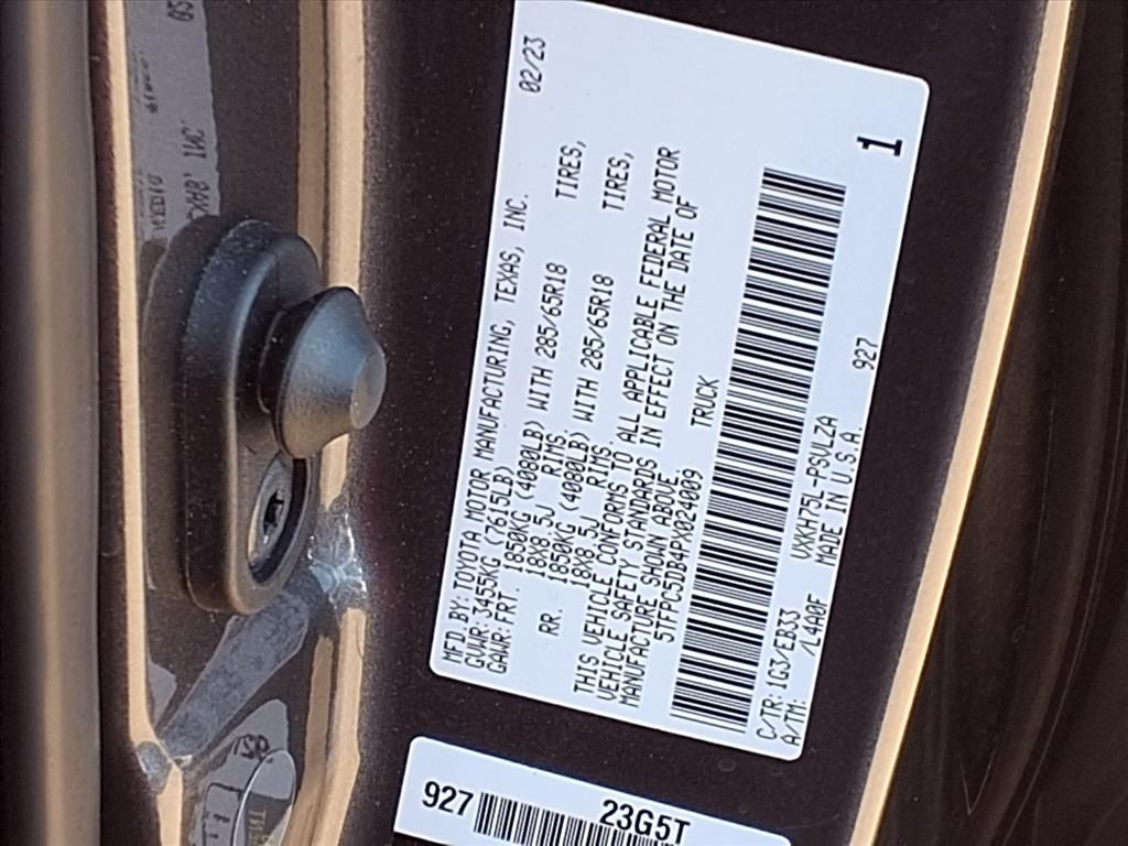 2023 Toyota Tundra Hybrid TRD Pro Gray at Gullo Toyota