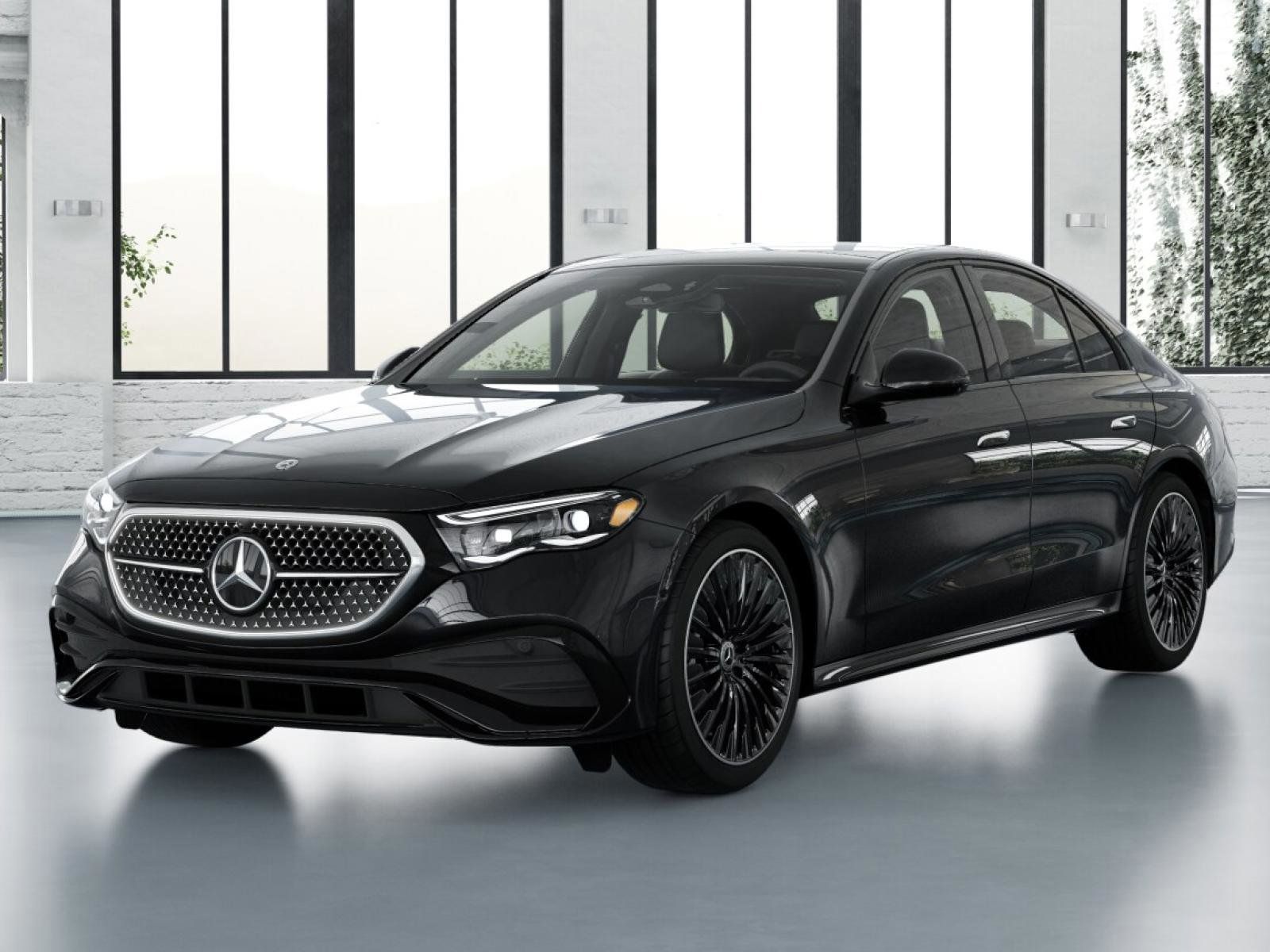 Black 2026 Mercedes-Benz E-Class E 350 4MATIC Sedan All-Wheel Drive Automatic