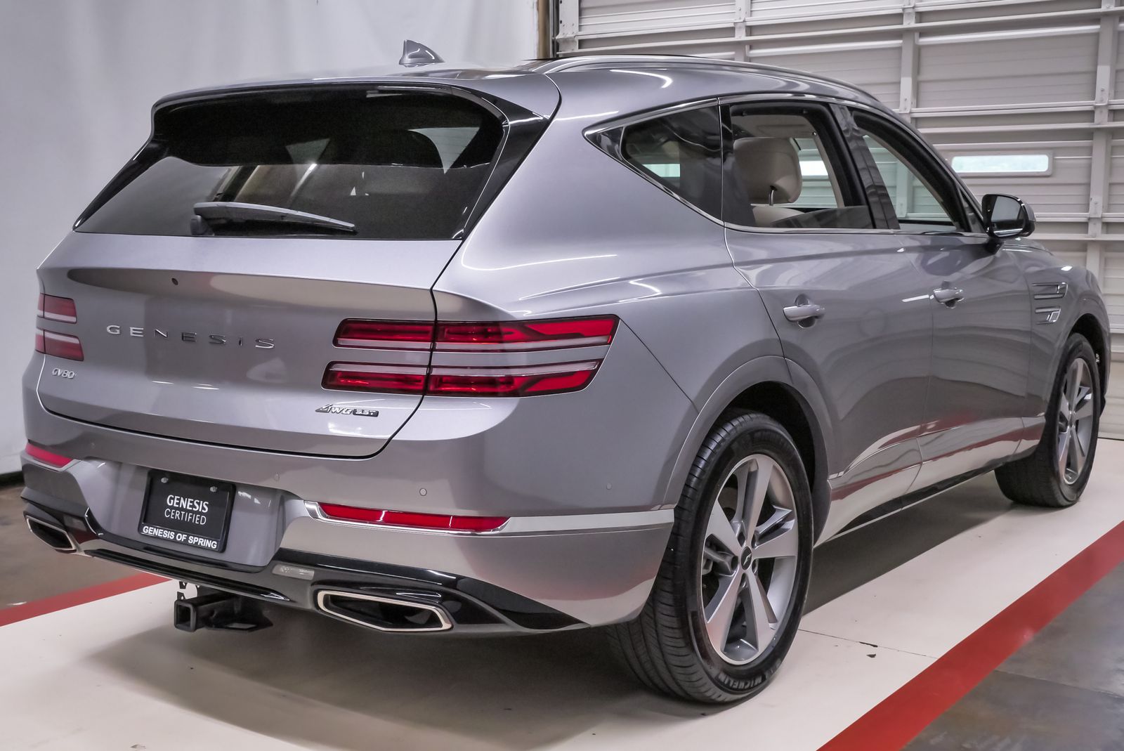 2024 Genesis GV80 3.5T Silver at Genesis of Spring