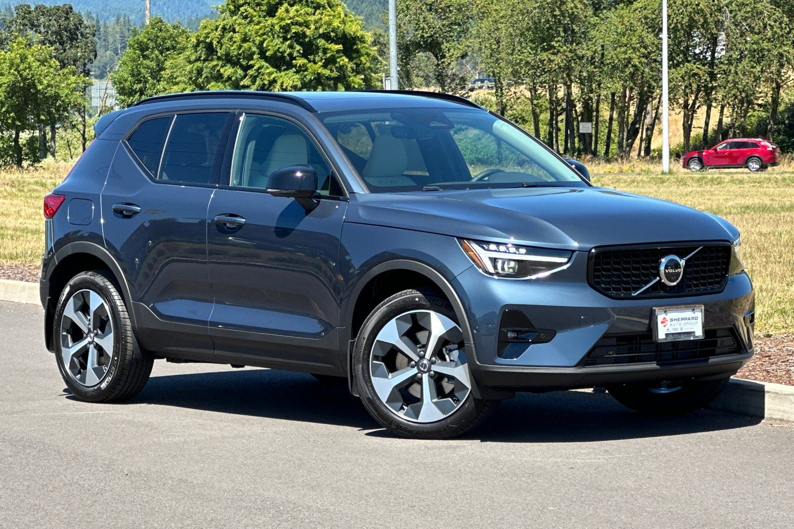 Denim Blue 2026 Volvo XC40 B5 Plus AWD SUV / Crossover All-Wheel Drive Automatic