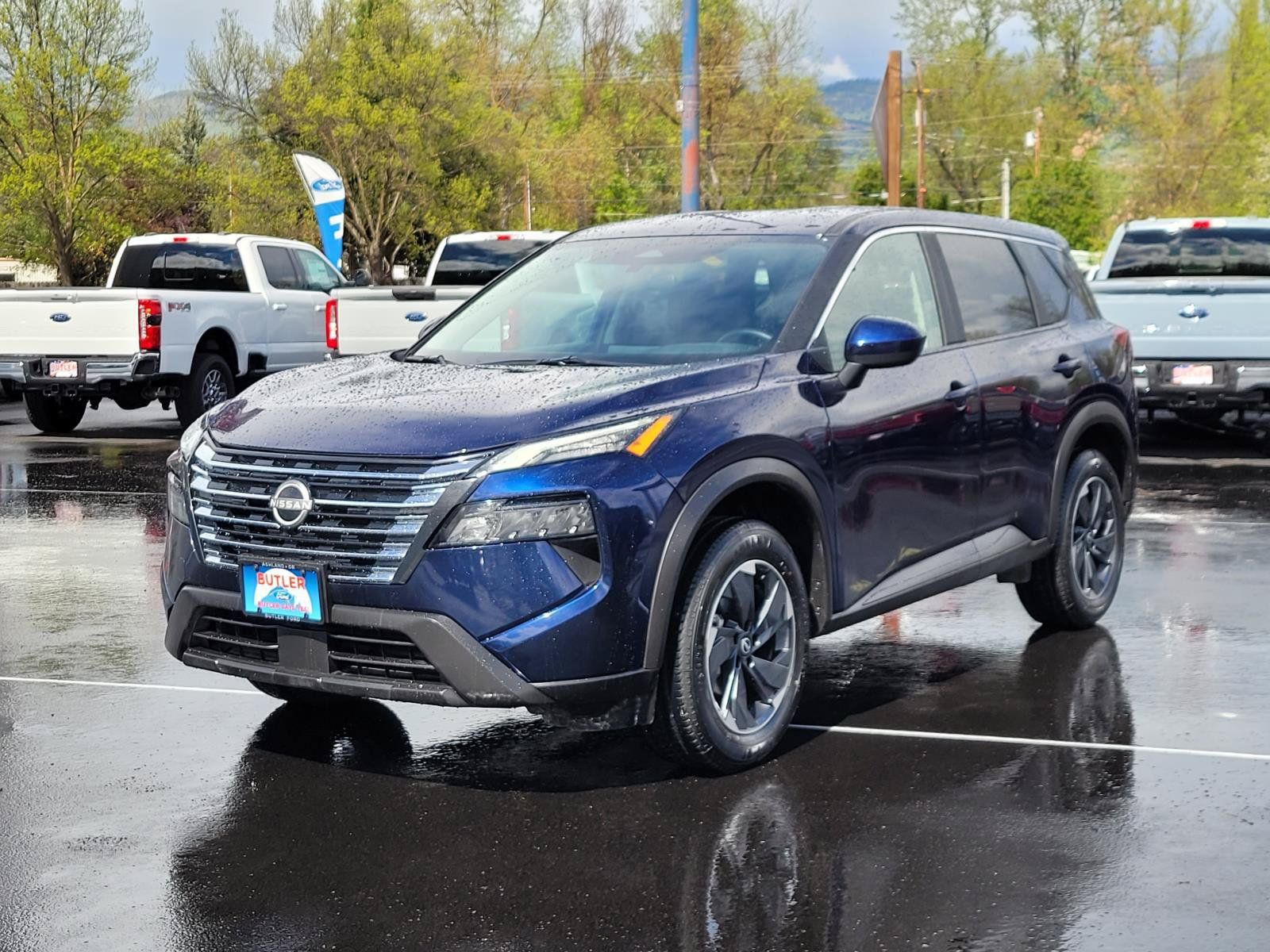 Deep Ocean Blue Pearl 2025 Nissan Rogue SUV / Crossover Front-Wheel Drive Continuously Variable Transmission