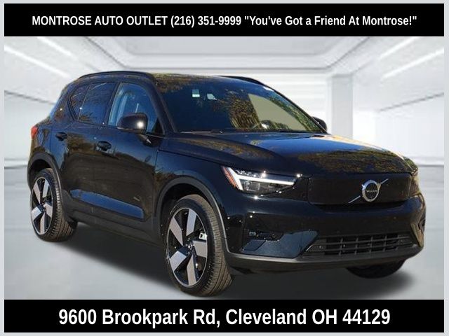 Onyx Black Metallic 2024 Volvo XC40 Recharge Plus RWD SUV / Crossover Rear-Wheel Drive 1-Speed Automatic