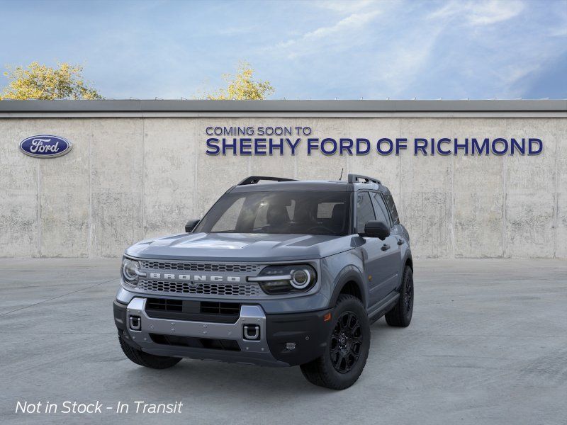 New 2026 Azure Gray Metallic Tri-Coat Ford Badlands image 3