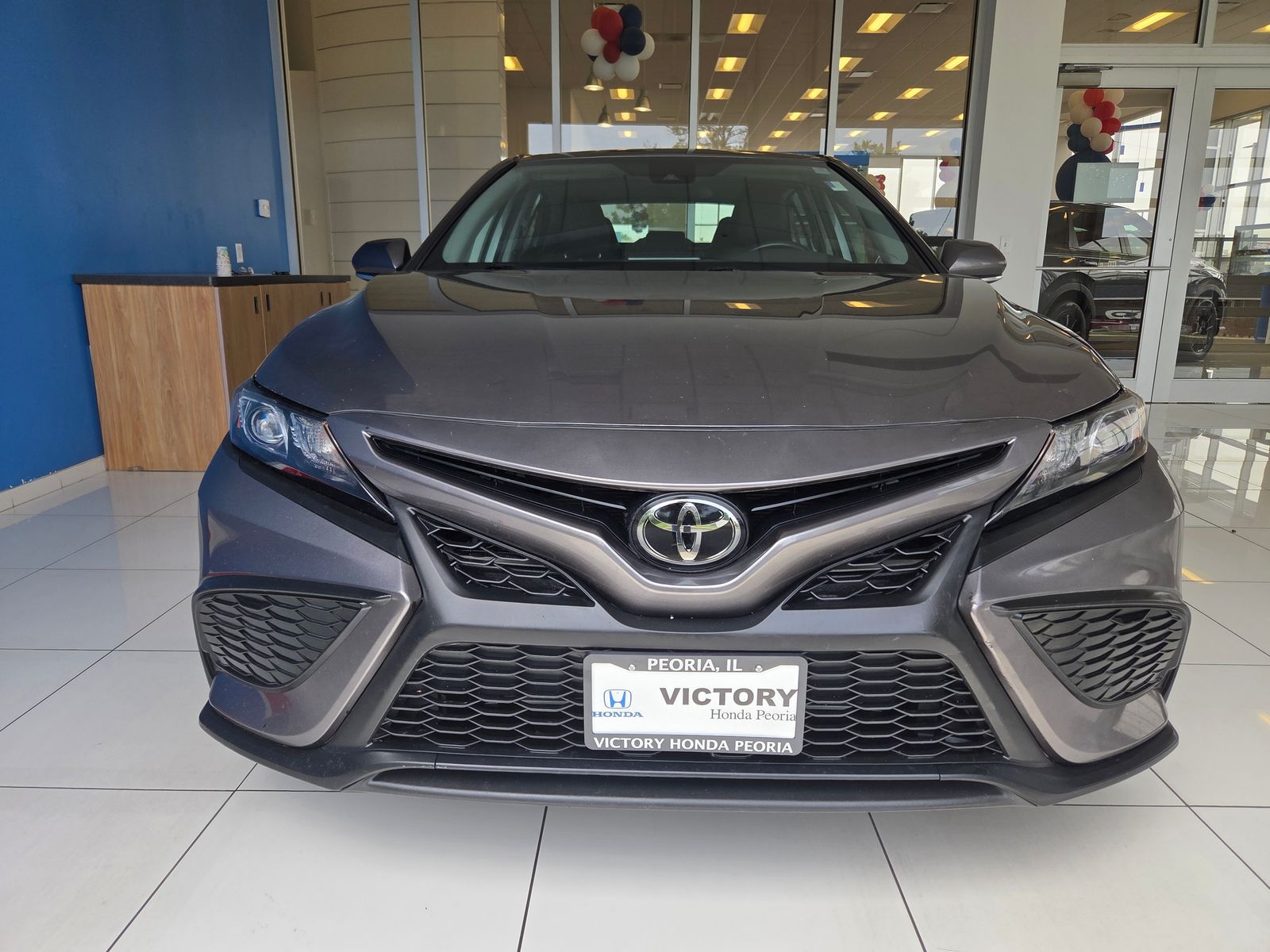 Used 2024 Gray Toyota SE image 2