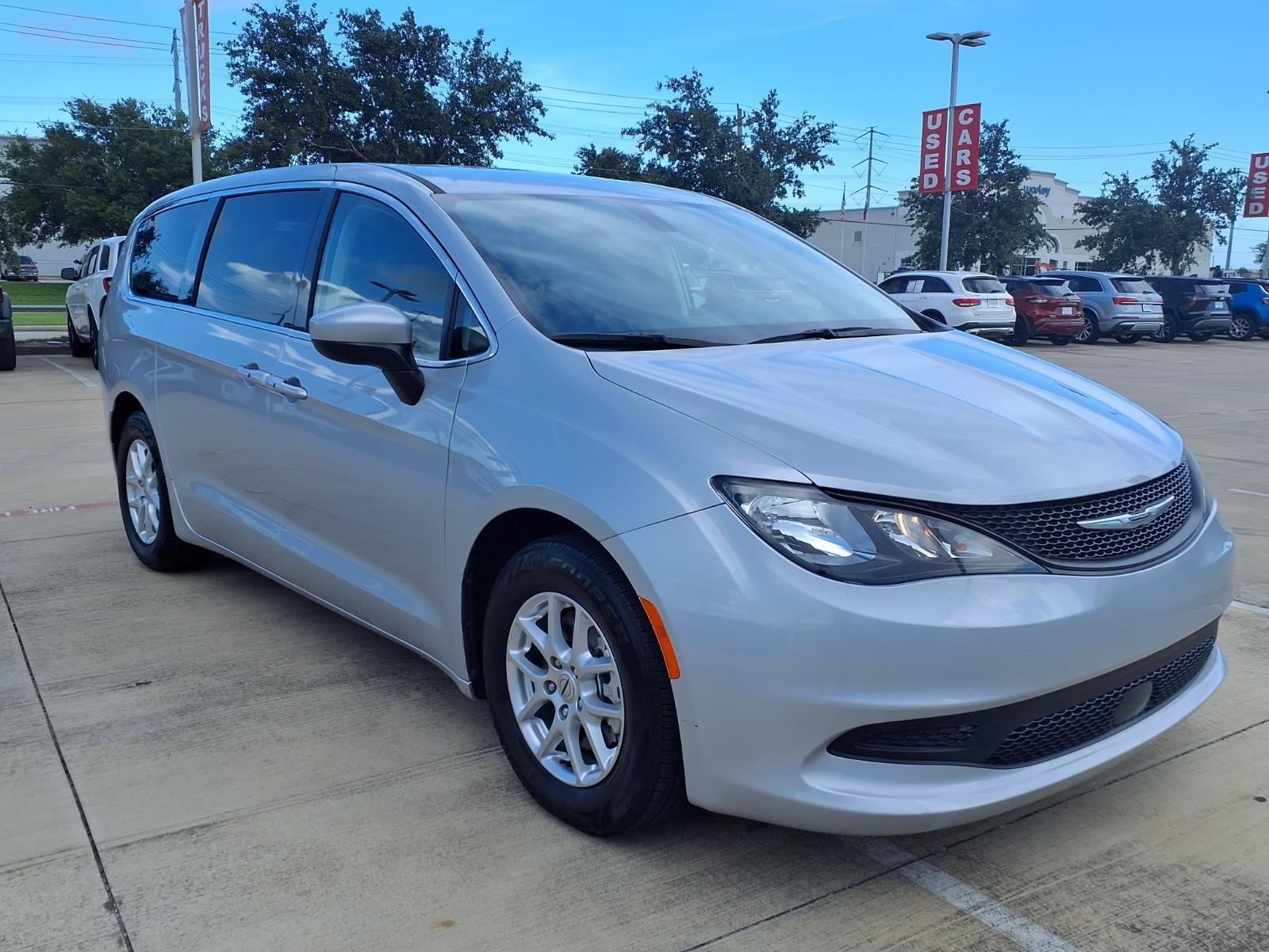 2022 Chrysler Voyager LX Silver at Texan Dodge Chrysler Jeep Ram