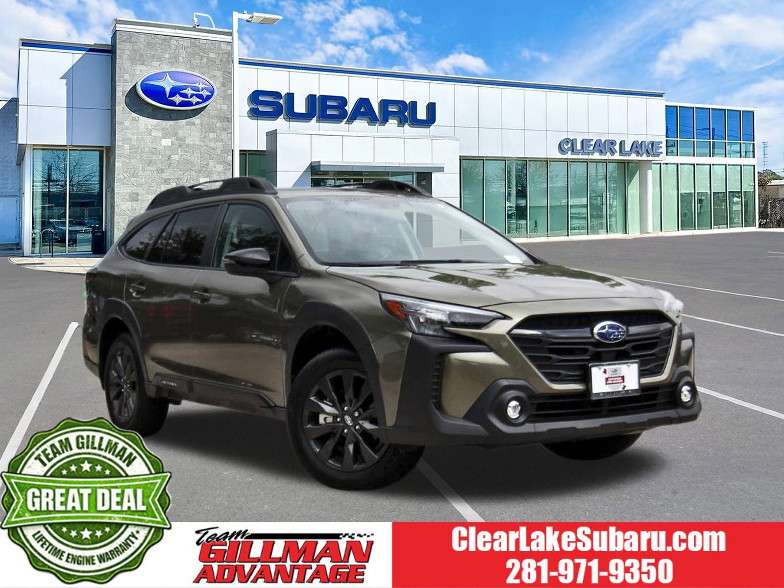 Green Metallic 2025 Subaru Outback Onyx Edition AWD SUV / Crossover All-Wheel Drive Continuously Variable Transmission