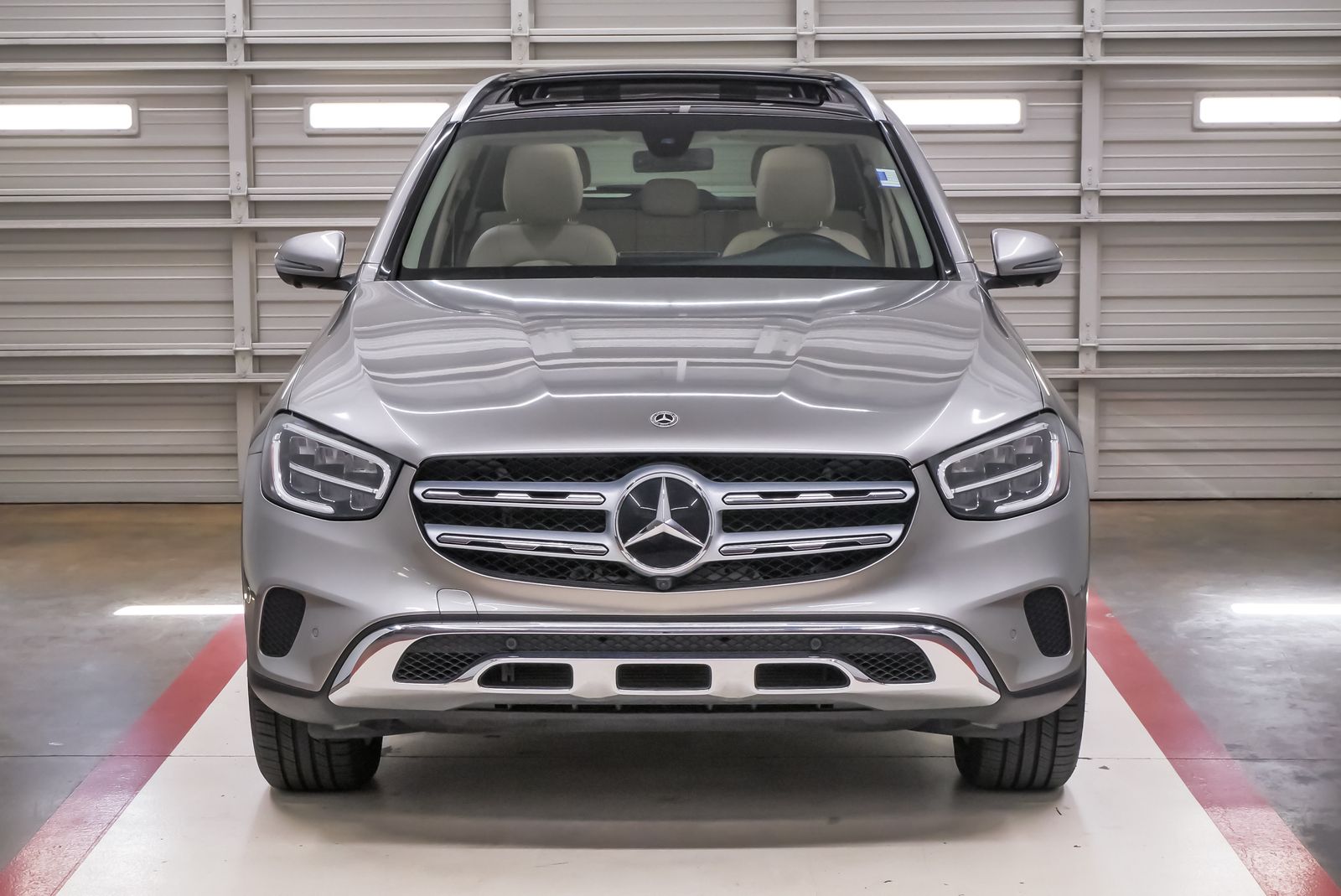 2021 Mercedes-Benz GLC GLC 300 Silver at Texan Dodge Chrysler Jeep Ram