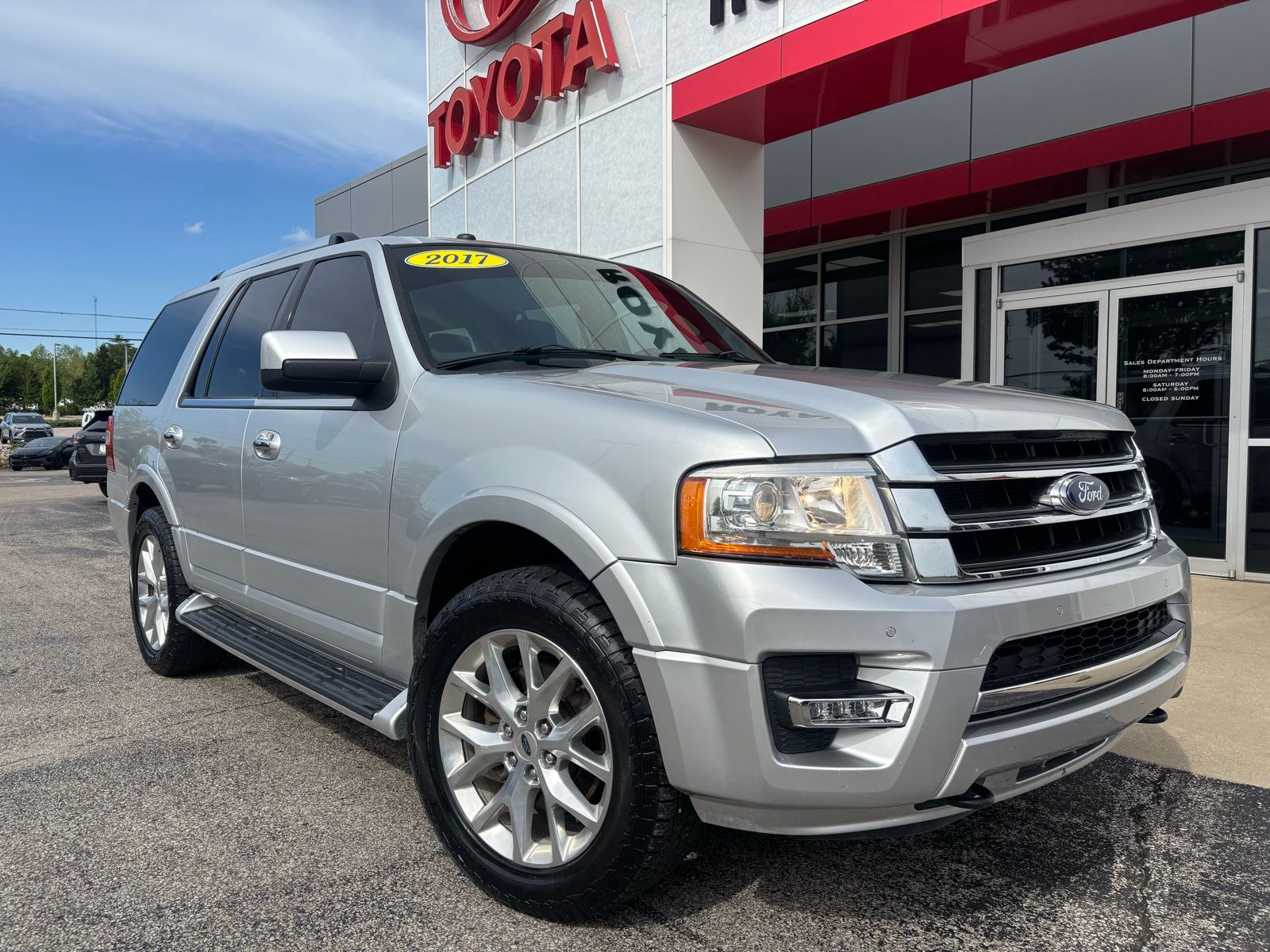 Ingot Silver 2017 Ford Expedition Limited 4WD SUV / Crossover Four-Wheel Drive 6-Speed Automatic