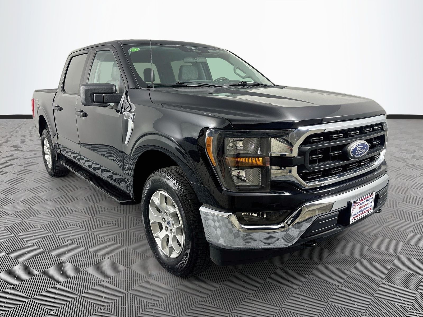 Black Metallic 2023 Ford F-150 Pickup Truck Four-Wheel Drive Automatic
