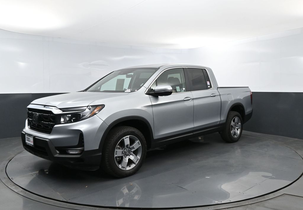 Black 2025 Honda Ridgeline Pickup Truck All-Wheel Drive 9-Speed Automatic