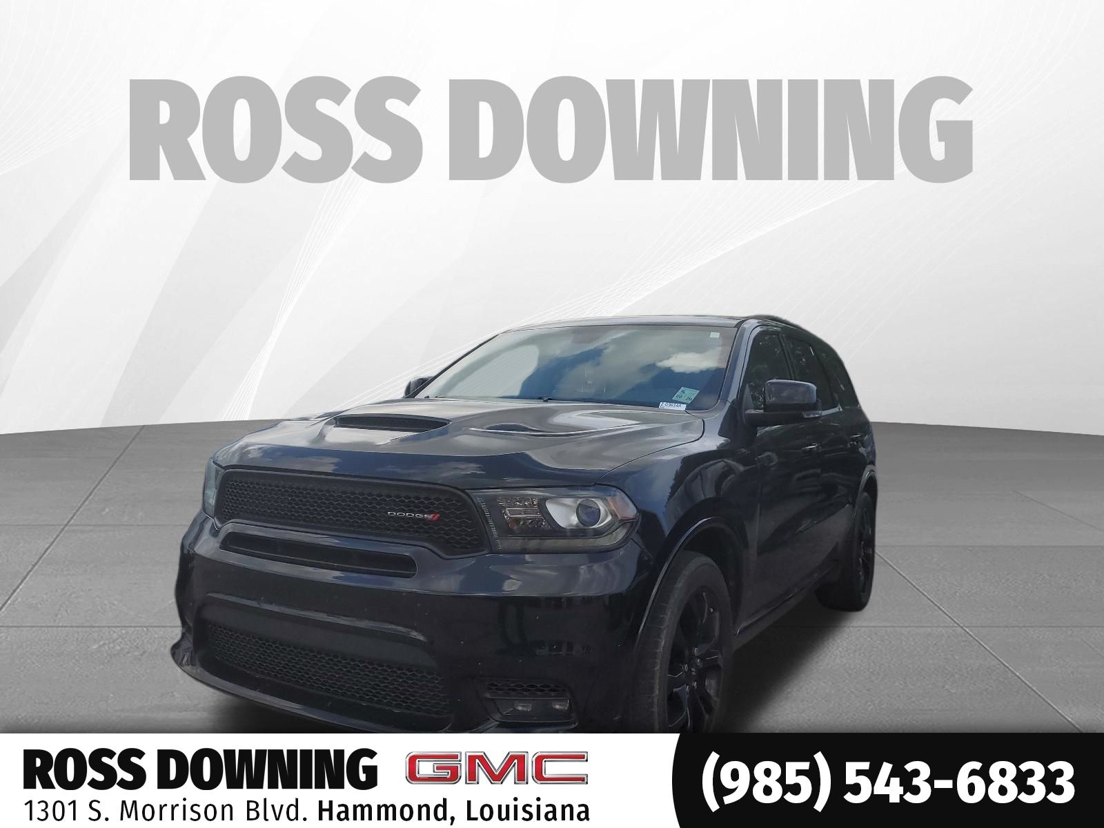 DB Black Crystal Clearcoat 2019 Dodge Durango GT Plus RWD SUV / Crossover Rear-Wheel Drive 8-Speed Automatic