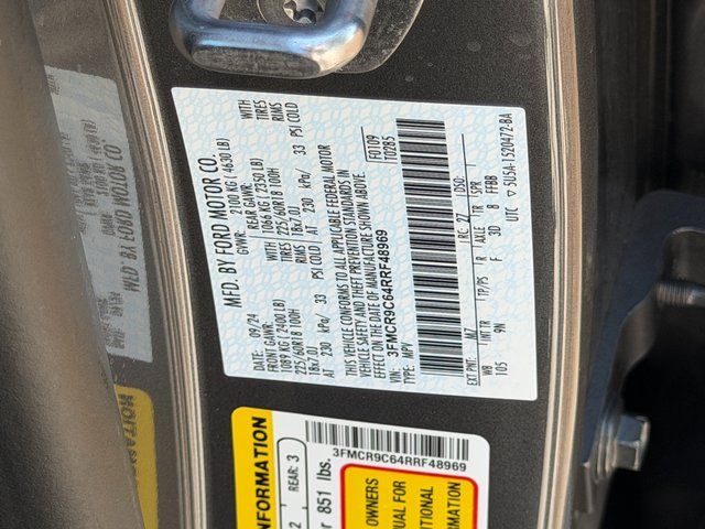 Certified Used 2024 Carbonized Gray Metallic Ford Outer Banks image 37