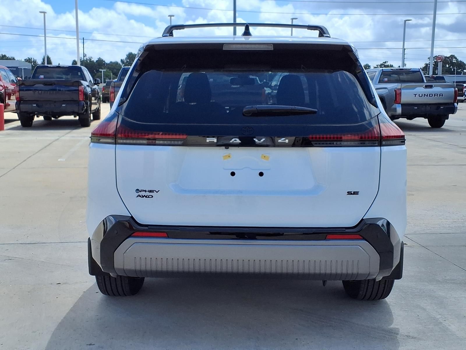 2026 Toyota RAV4 Plug-In Hybrid SE White at Gullo Toyota