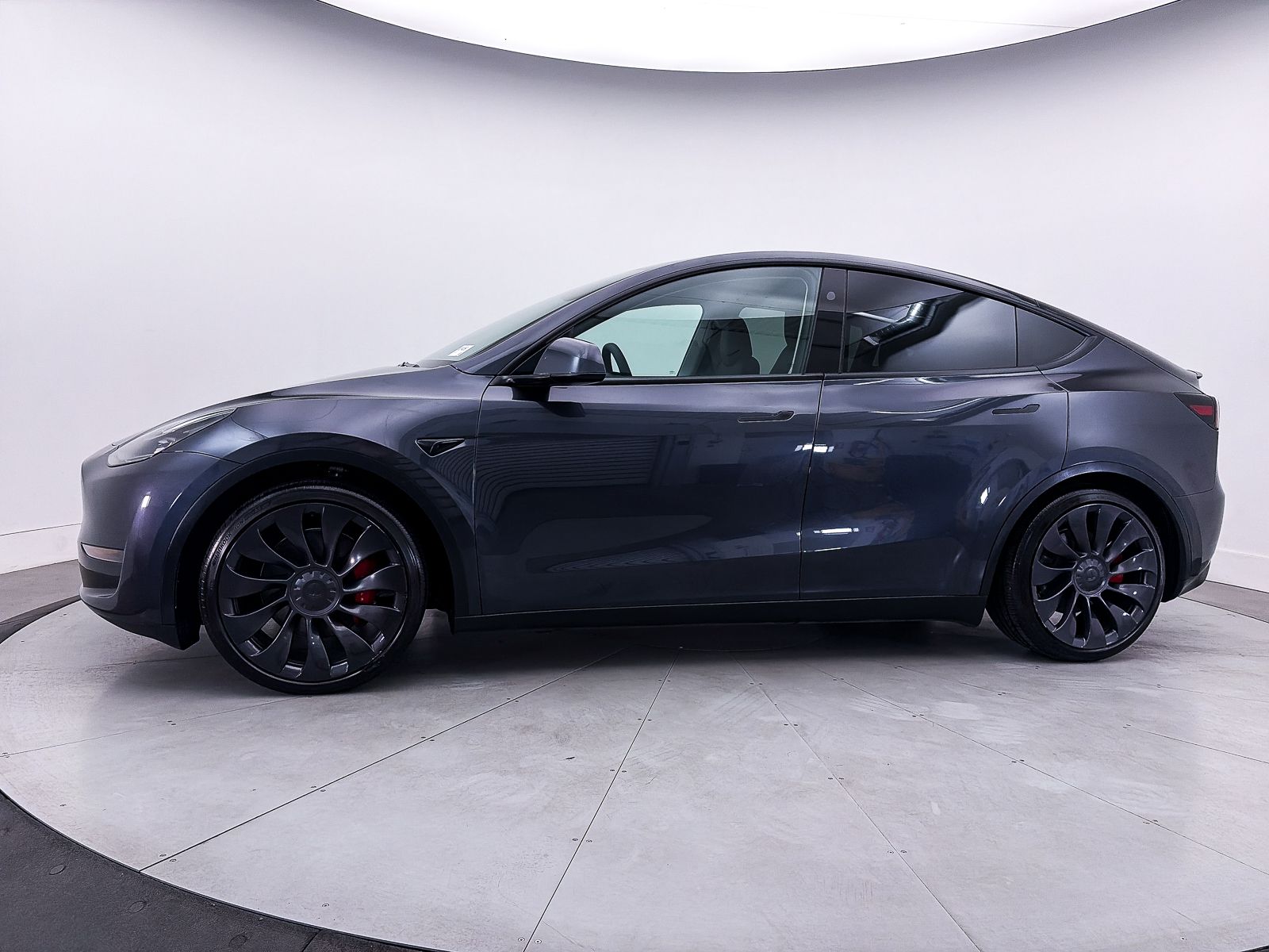 Gray 2025 Tesla Model Y SUV / Crossover All-Wheel Drive 1-Speed Automatic