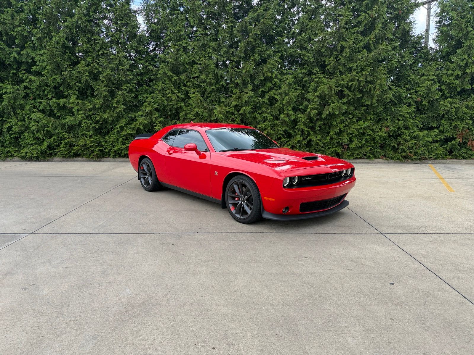 Torred Clearcoat 2019 Dodge Challenger Coupe Rear-Wheel Drive 6-Speed Manual