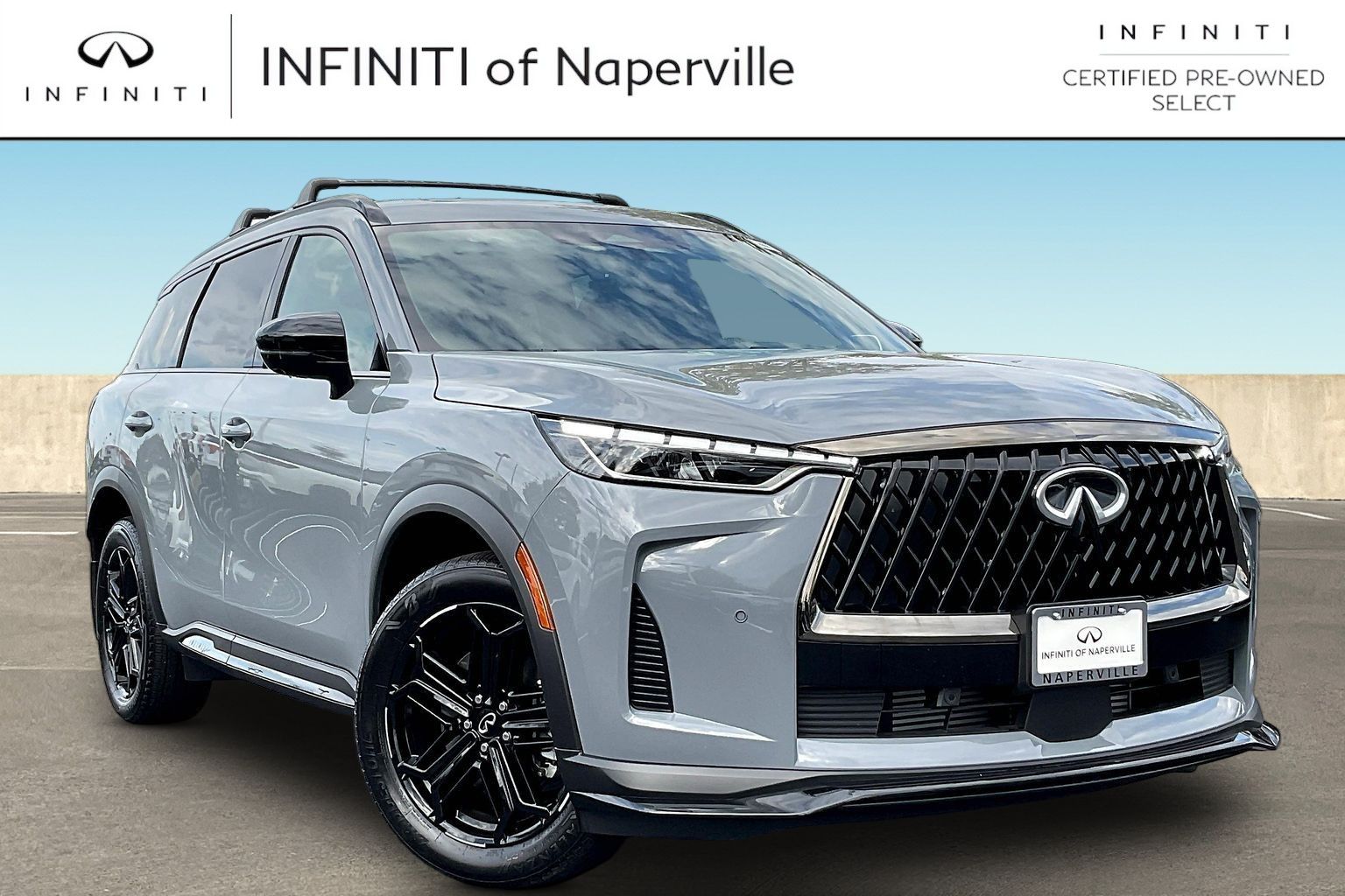 Harbor Gray 2026 INFINITI QX60 SUV / Crossover All-Wheel Drive 9-Speed Automatic