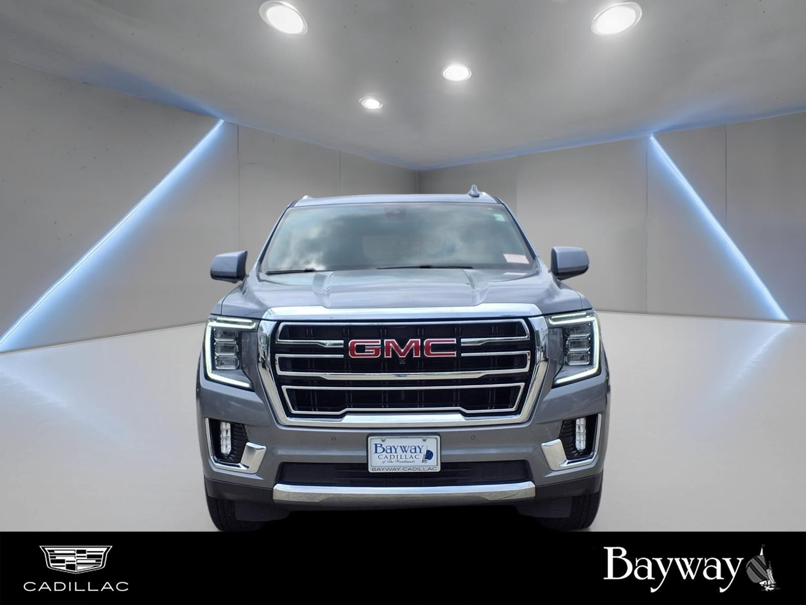 2022 GMC Yukon SLT Gray at Bayway Cadillac of The Woodlands
