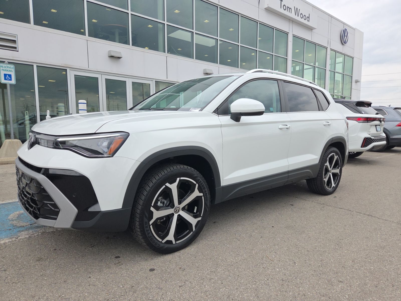 used 2025 Volkswagen Taos car, priced at $29,273