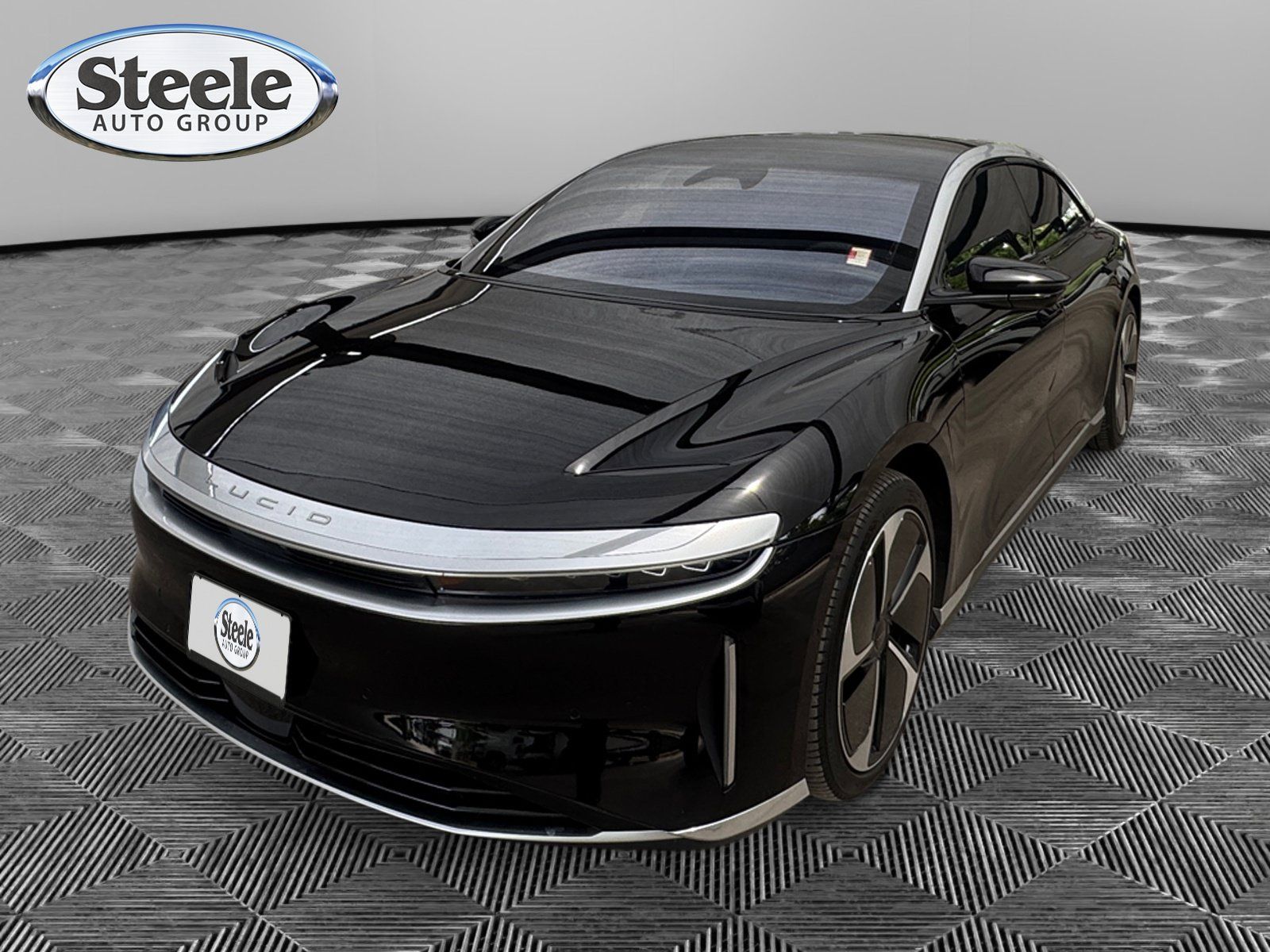 Infinite Black Metallic 2025 Lucid Air Sedan All-Wheel Drive 1-Speed Automatic