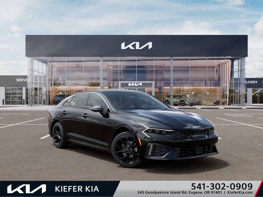 Aurora Black Pearl 2026 Kia K5 GT-Line FWD Sedan Front-Wheel Drive 8-Speed Automatic