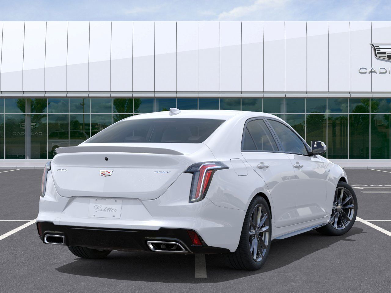 new 2026 Cadillac CT4 car, priced at $43,970