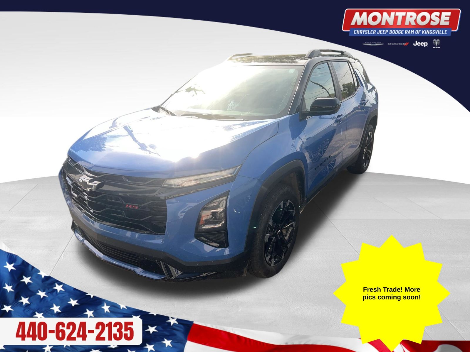 Blue 2026 Chevrolet Equinox RS AWD SUV / Crossover Four-Wheel Drive 8-Speed Automatic