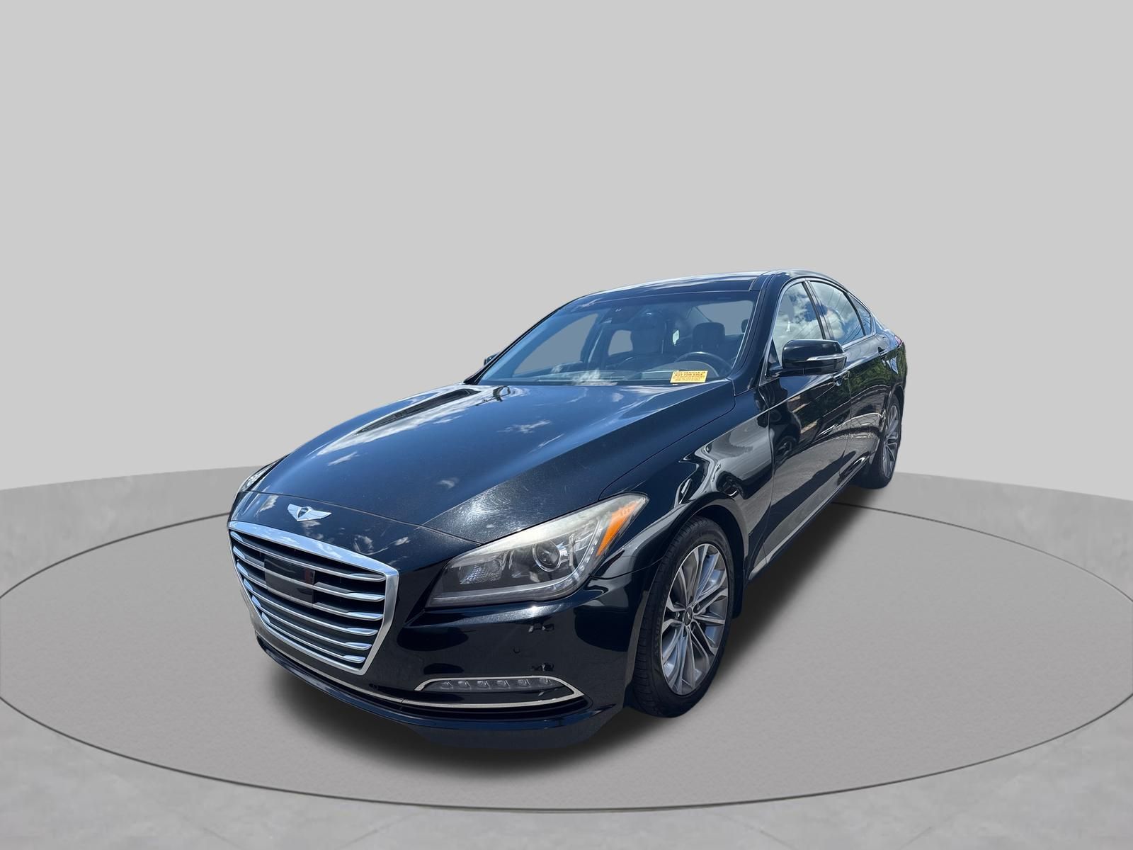 Black 2016 Hyundai Genesis Sedan 8-Speed Automatic