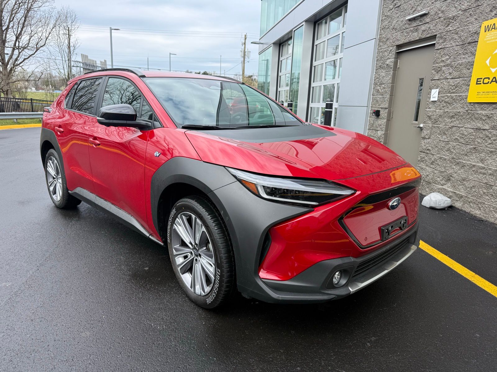 Elemental Red Pearl 2023 Subaru Solterra Limited AWD SUV / Crossover All-Wheel Drive 1-Speed Automatic
