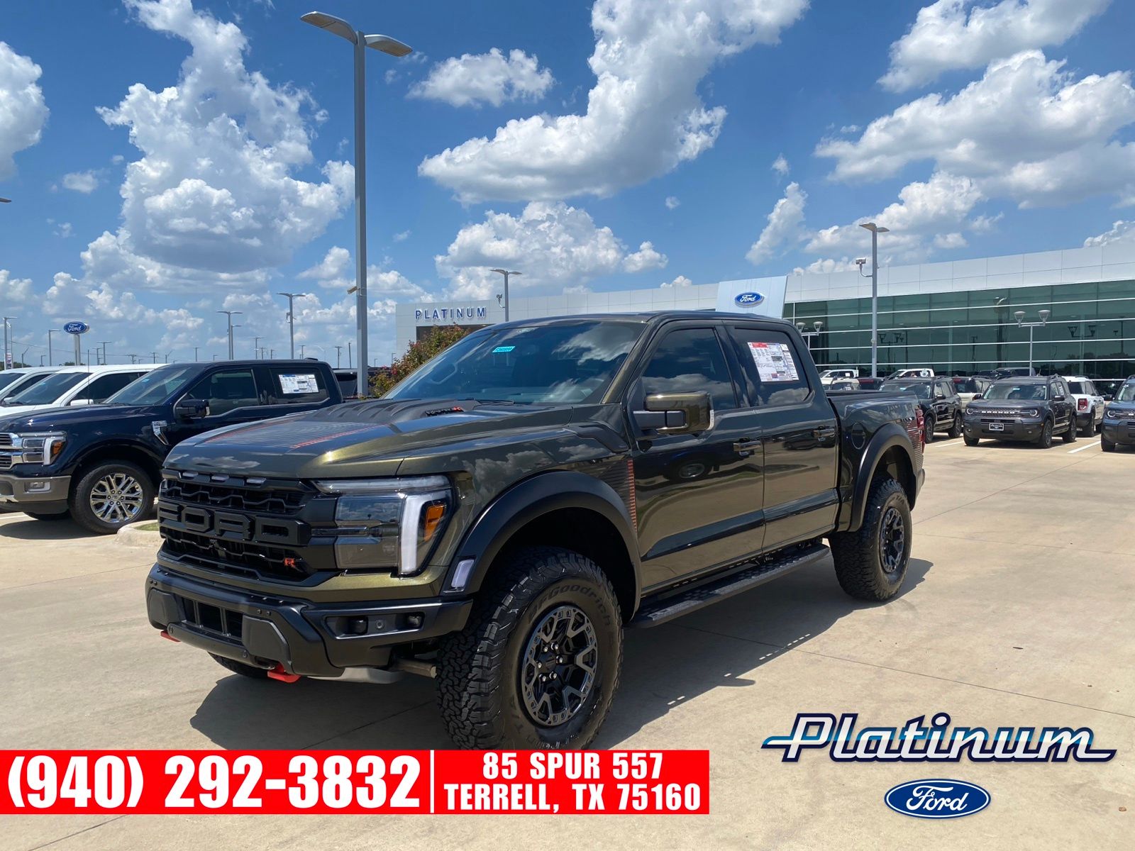 Shelter Green 2026 Ford F-150 Pickup Truck Four-Wheel Drive Automatic